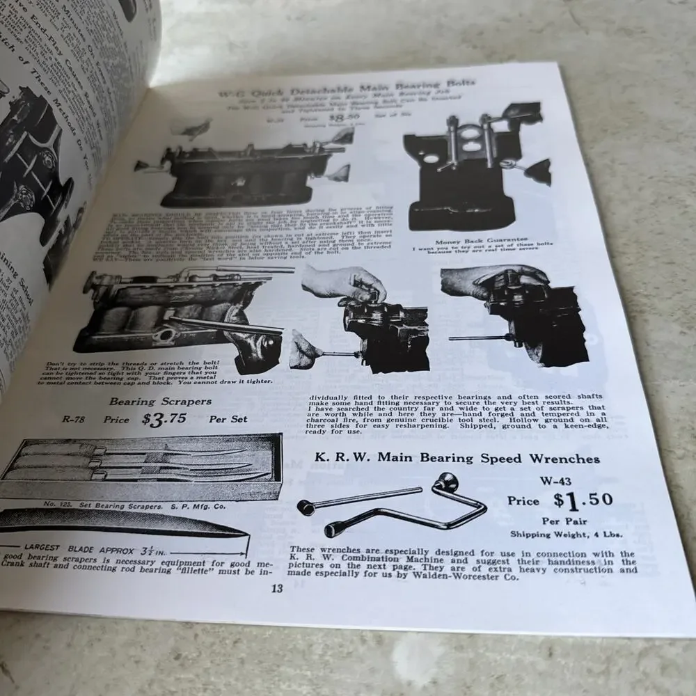 Ford Dealer's Service Tools & Garage Equipment Catalog 1926 K.R. Wilson ORIGINAL